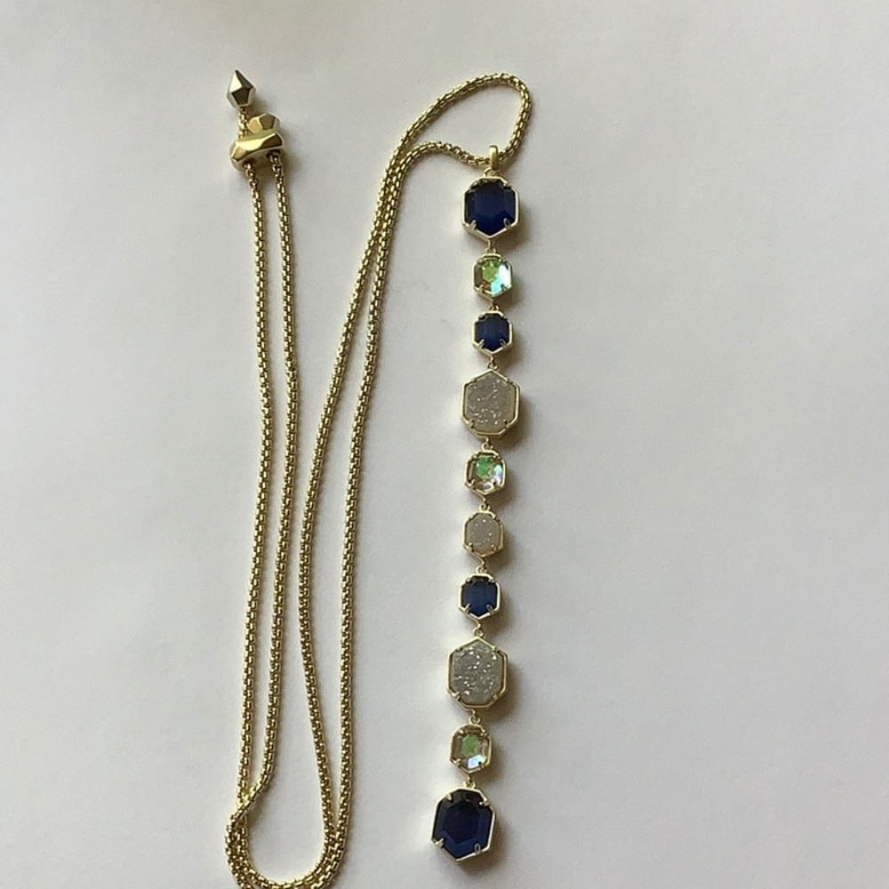 Kendra Scott Darrell necklace in gold tone